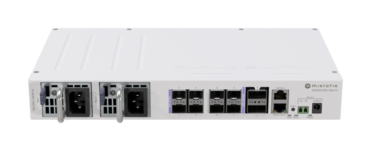 Mikrotik CRS510-8XS-2XQ-IN комутатор артикул CRS510-8XS-2XQ-I