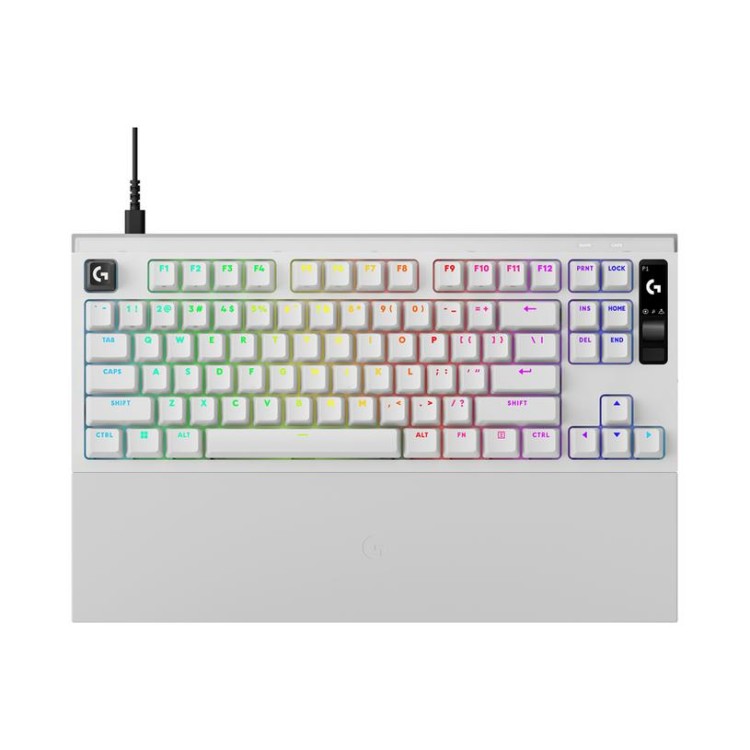 Logitech G Pro X2 RAPID TKL геймърска механична клавиатура бял артикул 920-014097 Logitech G Pro X2 RAPID TKL геймърска механична клавиатура бял артикул 920-014097
