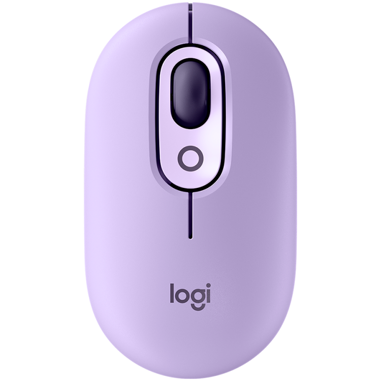 Logitech Pop мишка люляк артикул 910-007414