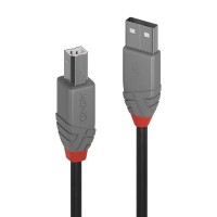 USB 2.0 M към USB Type B M кабел 0.2 метра