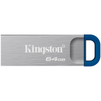 Kingston DataTraveler Kyson 64GB USB 3.2 памет сив