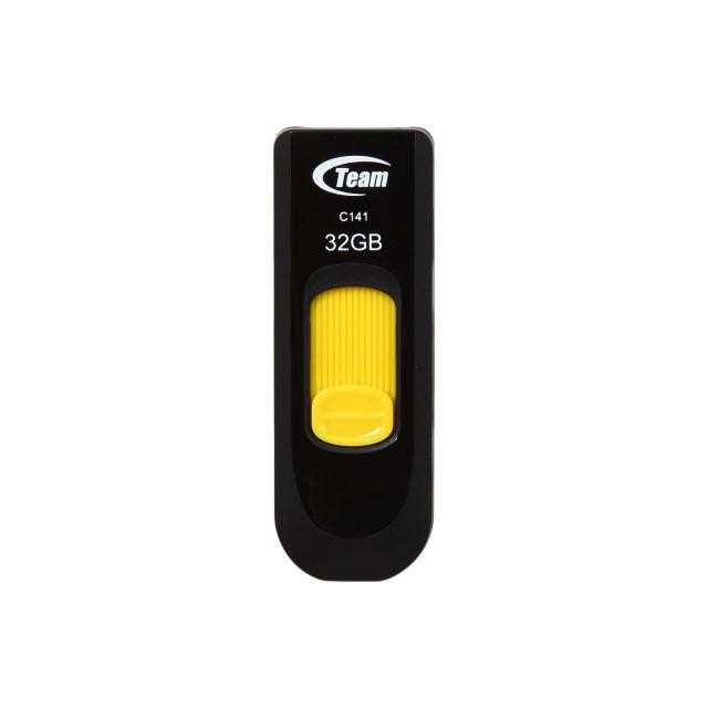 TEAM GROUP ELITE C141 32GB USB 2.0 черен/жълт артикул TC14132GY01