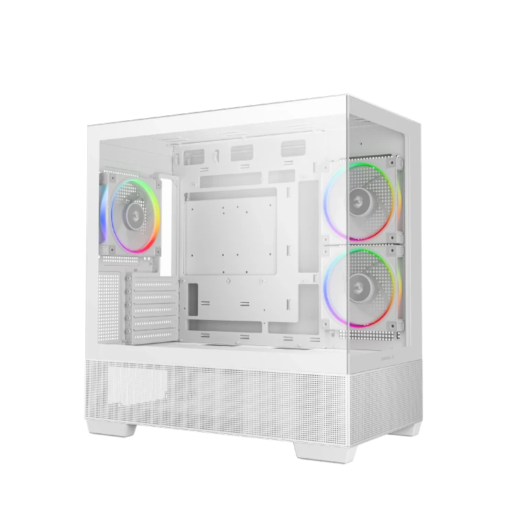 DeepCool CG380 3F mATX кутия за компютър бял артикул R-CG380-WHAGM3-G