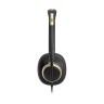 HP Poly Mission 825 Stereo USB слушалки с микрофон черен артикул C01FCAA