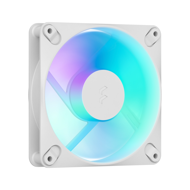 Fractal Design 140mm DYNAMIC3 RGB вентилатор бял артикул FD-F-DR3-1402