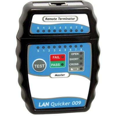 Тестер за кабели Quicker UTP/STP артикул 13.99.3001