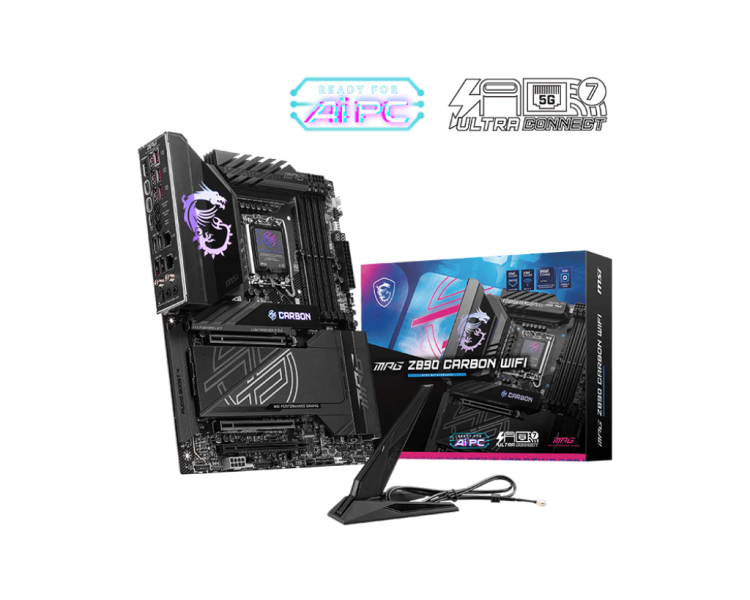 MSI MPG Z890 Carbon Wi-Fi ATX дънна платка артикул 7E17-001R