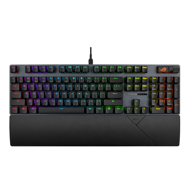 Asus Rog Strix Scope II X геймърска клавиатура черен артикул 90MP03XF-BKUA20 Asus Rog Strix Scope II X геймърска клавиатура черен артикул 90MP03XF-BKUA20