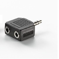 Аудио адаптер 3.5mm M - 2 x 3.5mm F Roline Аудио адаптер 3.5mm M - 2 x 3.5mm F Roline
