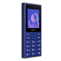 NOKIA 105 (2026) двусимов мобилен телефон син