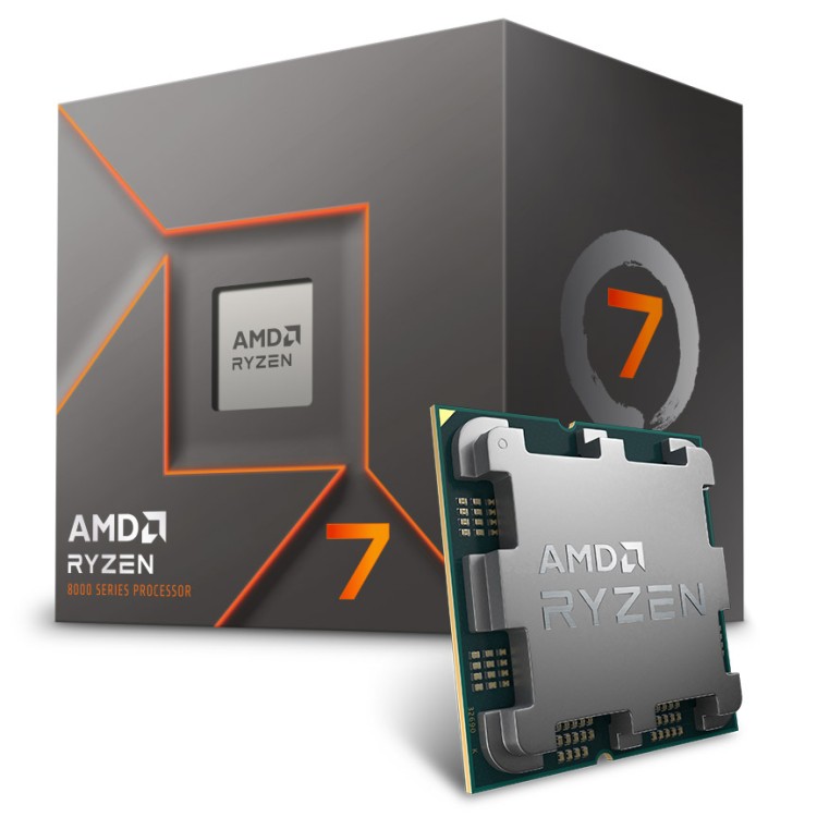 AMD Ryzen 7 8700F до 5.00GHz процесор box артикул 100-100001590BOX