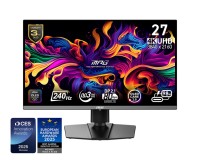 MSI MPG 272URX QD-OLED 26.5"UHD 4K 240Hz 0.03ms HDR400 геймърски монитор черен MSI MPG 272URX QD-OLED 26.5"UHD 4K 240Hz 0.03ms HDR400 геймърски монитор черен