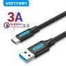 Vention USB 3.0 към USB-C COZBC кабле 0.25 метра артикул COZBC