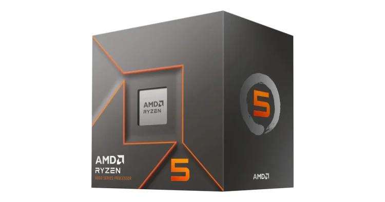 AMD Ryzen 5 8400F до 4.70GHz процесор box артикул 100-100001591BOX