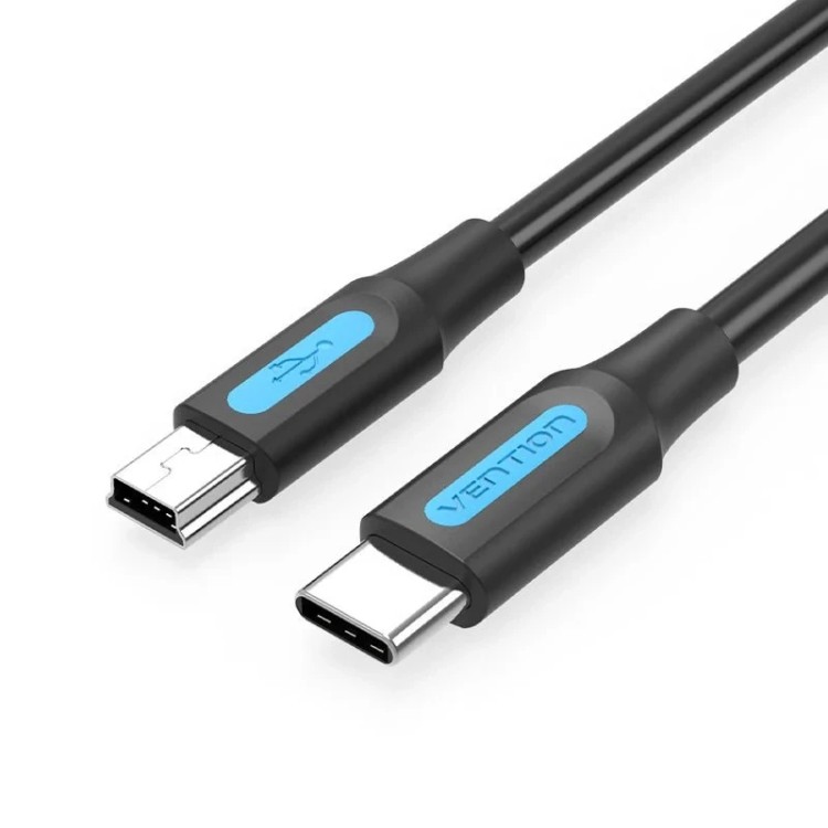 Vention USB 2.0 C към Mini USB 5pin COWBD кабел 0.5 метра артикул COWBD