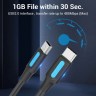 Vention USB 2.0 C към Mini USB 5pin COWBD кабел 0.5 метра артикул COWBD