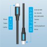 Vention USB 2.0 C към Mini USB 5pin COWBD кабел 0.5 метра артикул COWBD