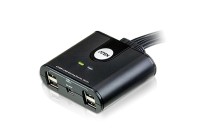 Периферен превключвател, 4x 4, USB 2.0 (4 PC поделят 4 USB у-вa) Aten Периферен превключвател, 4x 4, USB 2.0 (4 PC поделят 4 USB у-вa) Aten