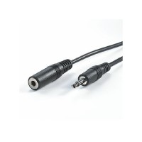 Аудио кабел 3.5mm M - 3.5mm F 3 метра Roline Аудио кабел 3.5mm M - 3.5mm F 3 метра Roline