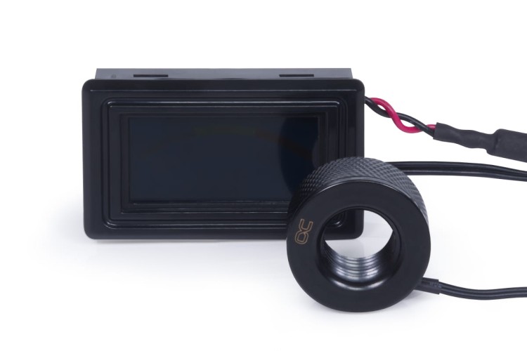 Alphacool Core temperature sensor G1/4 IT/IT with C/F Display - deep black артикул 17576
