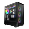 Montech X5 ARGB ATX кутия за компютър черен артикул MONTECH-X5-B