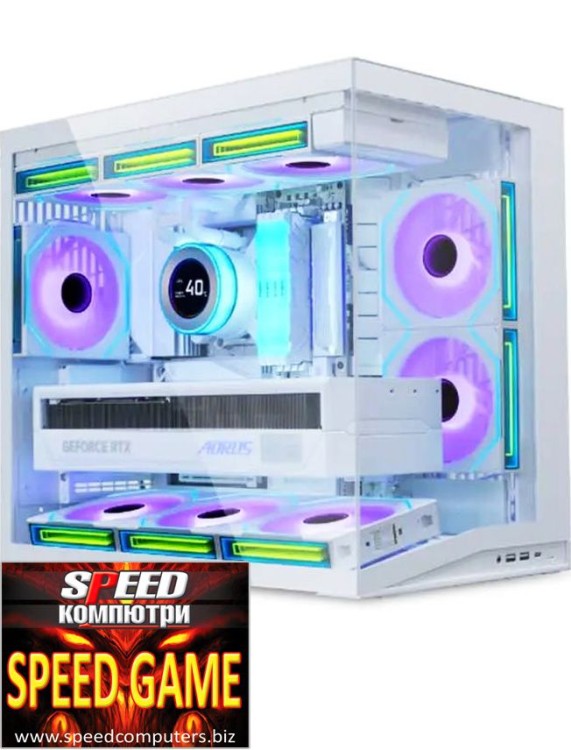SPEED GAME RYZEN 7X 3D Titanium 9Th 9070 Гейм компютър артикул SPEED_GAME_RYZEN_73D_9th_9070