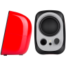 Edifier R12U тонколони черен/червен артикул R12U-RE