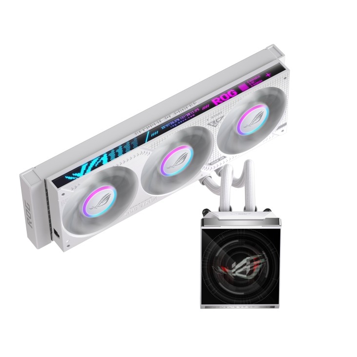 Asus Rog Strix SLC IV 360 ARGB LCD водно охлаждане за процесор бял артикул 90RC01S2-B0EAY0