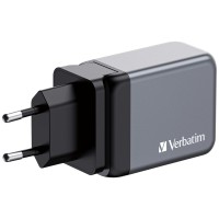 Verbatim GNC-65 65W универсално зарядно сив Verbatim GNC-65 65W универсално зарядно сив