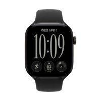 Apple Watch Series 12 Cellular 46mm Black Aluminium Case with Black Sport Band - S/M Apple Watch Series 12 Cellular 46mm Black Aluminium Case with Black Sport Band - S/M