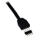 Alphacool Eis-Matrix connection cable to 4pin to 4 pin Male/Female RGB - 10cm артикул 18603 Alphacool Eis-Matrix connection cable to 4pin to 4 pin Male/Female RGB - 10cm артикул 18603