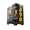 Darkflash K430 кутия за компютър черен артикул K430-6F-BK