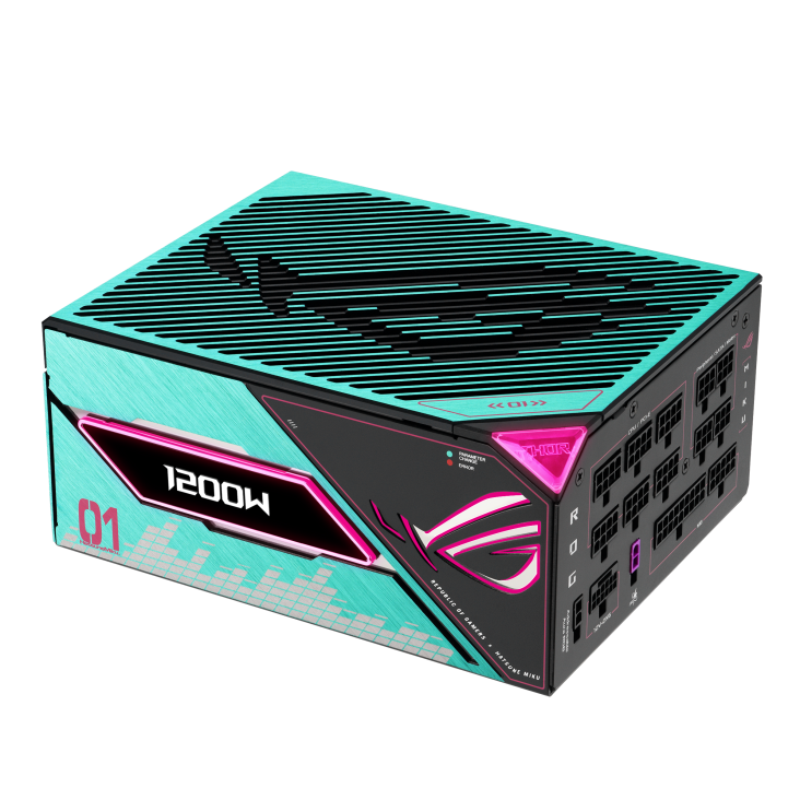 Asus Rog Thor 1200W 80+ Platinum III Hatsune Miku захранване за компютър артикул 90YE00V6-B0NA00