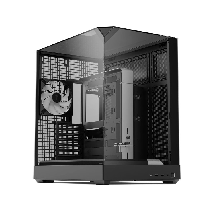 APNX V2-F-BK-v1 ATX кутия за компютър артикул V2-F-BK-v1