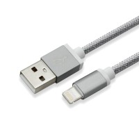USB към Lightning за iPhone, iPad 1.5 метра сив