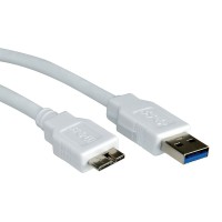USB 3.0 към Micro USB 3.0 кабел 0.8 метра