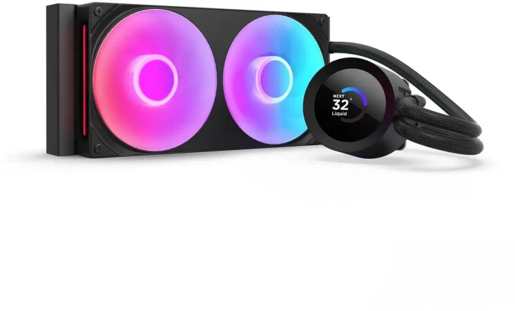 NZXT Kraken Plus 240 RGB охладител за процесор черен артикул RL-KR240-B2