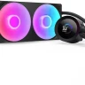 NZXT Kraken Plus 240 RGB охладител за процесор черен артикул RL-KR240-B2