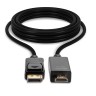 LINDY DisplayPort към HDMI кабел, M/M, 4K30Hz, черен, 3.0 м LNY-36923 артикул LNY-36923