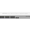 Mikrotik CRS326-24G-2S+RM Cloud Core Рутер суич бял артикул CRS326-24G-2S+RM