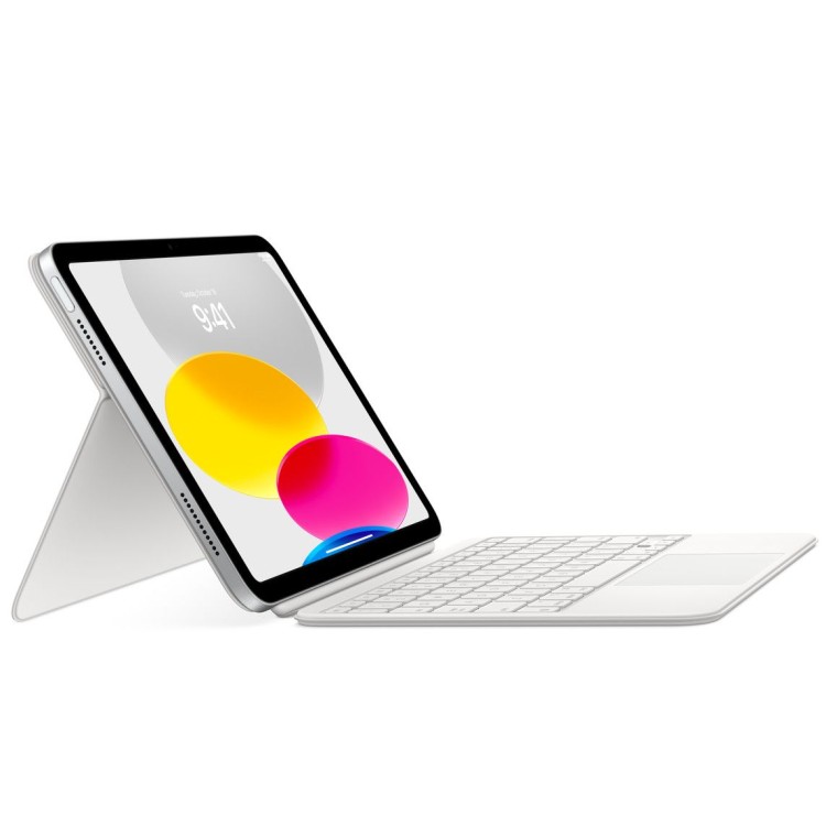 Apple Magic Keyboard Folio for iPad 10 gen, iPad (A16) - International English - White клавиатура артикул mqdp3z/a Apple Magic Keyboard Folio for iPad 10 gen, iPad (A16) - International English - White клавиатура артикул mqdp3z/a