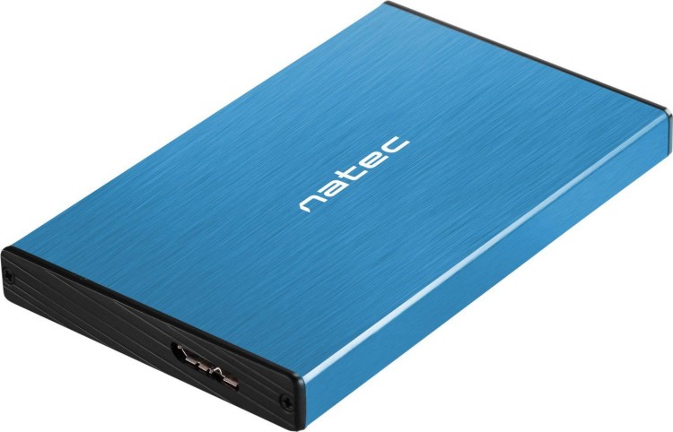 Natec Rhino Go USB3.0 кутия за диск син артикул NATEC-CASE-NKZ-1280