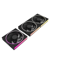 Zalman ZM-DF120R PWM 120mm вентилатори 3броя черен