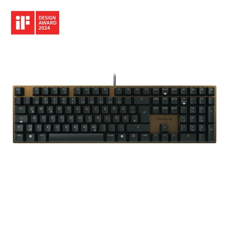 CHERRY KC 200MX Brown клавиатура черен артикул CHERRY-KEY-G80-3950EU-1 CHERRY KC 200MX Brown клавиатура черен артикул CHERRY-KEY-G80-3950EU-1