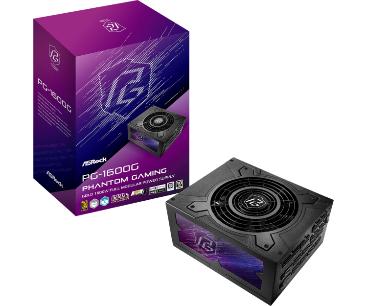 Asrock PG-1600G 1600W 80 Plus Gold захранване за компютър артикул PG-1600G