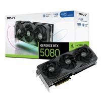 PNY GeForce RTX 5080 16GB GDDR7 Triple Fan OC видео карта