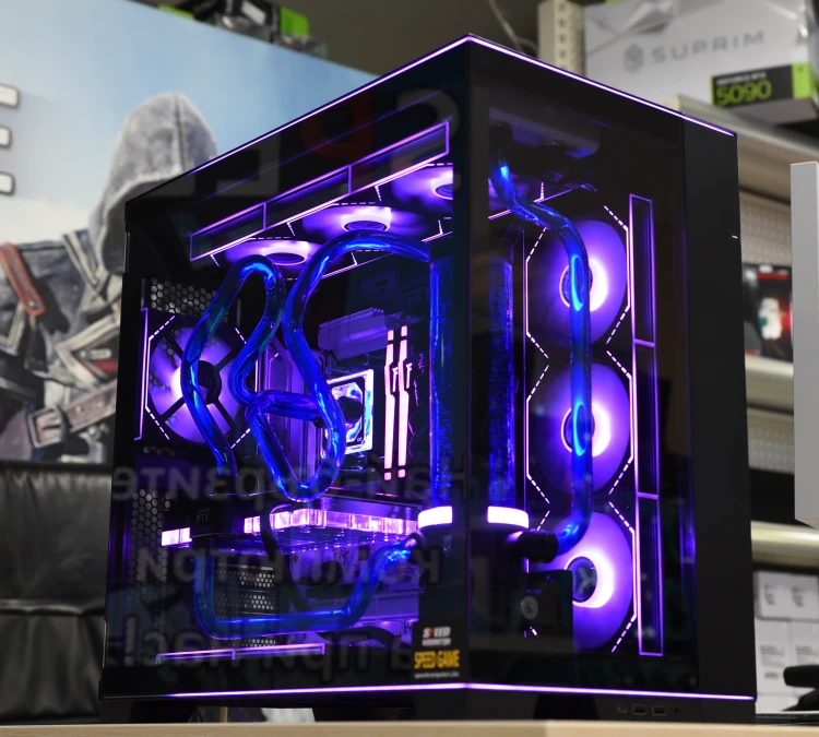 SPEED GAME Hard Dream R9 X3D 9th Gen екстремен компютър артикул SPEED_GAME_Hard_R9_X3D_Max