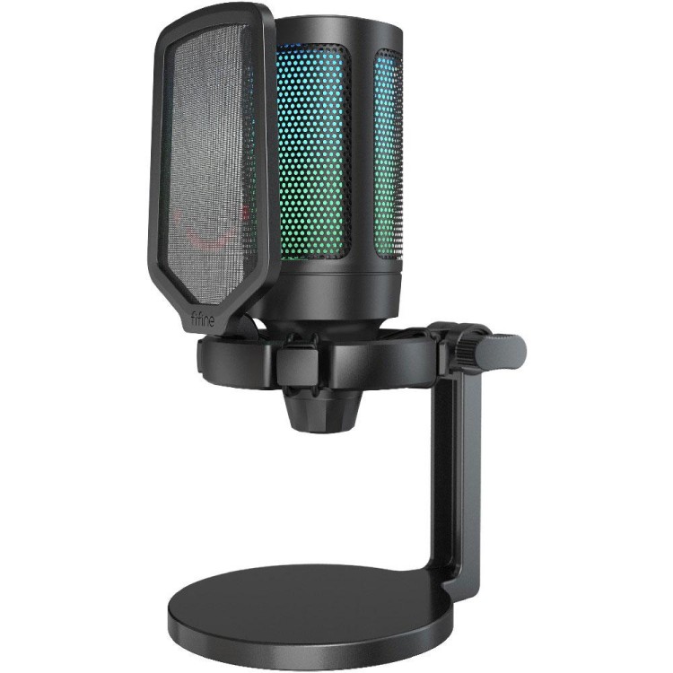 FIFINE A6NEO RGB настолен микрофон артикул FIFINE-A6NEO