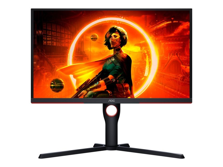 AOC 25G3ZM 24.5" VA монитор черен артикул 25G3ZM/BK