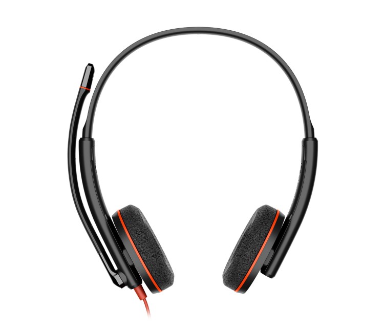 HP Poly Blackwire 3220 USB слушалки с микрофон черен артикул 8X228A6